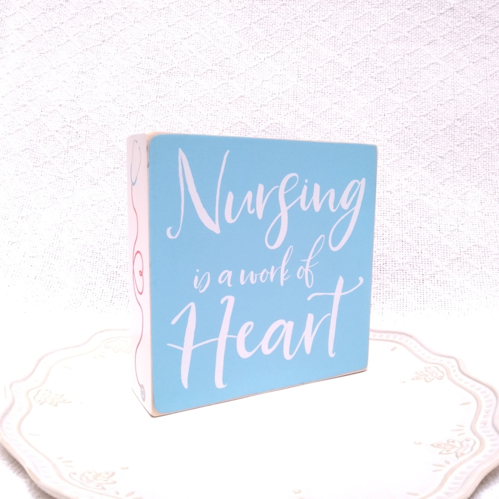 Designs By Kathy Nursing Wooden Box Decor